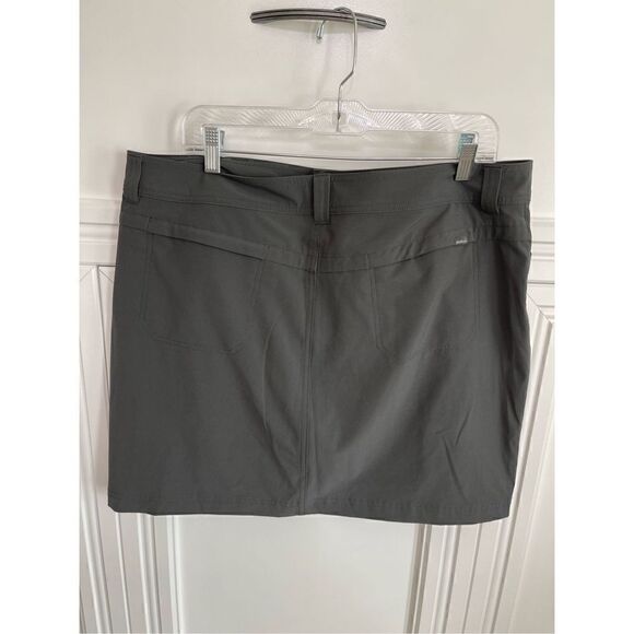 Eddie Bauer Gray Stretch Golf Skirt‎ with Pockets Size 16 - Picture 4 of 7